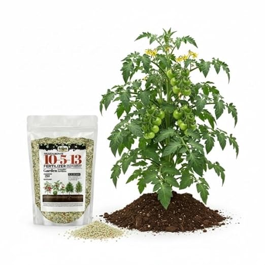 Old Cobblers Farm™ Wicked Growth 10-5-13 Fertilizer with Micronutrients - High Nitrogen-Phosphate - Strong Roots Healthy Growth and Lasting Blooms (5 lbs | 10 lbs | 15 lbs | 20 lbs) (5 lbs)