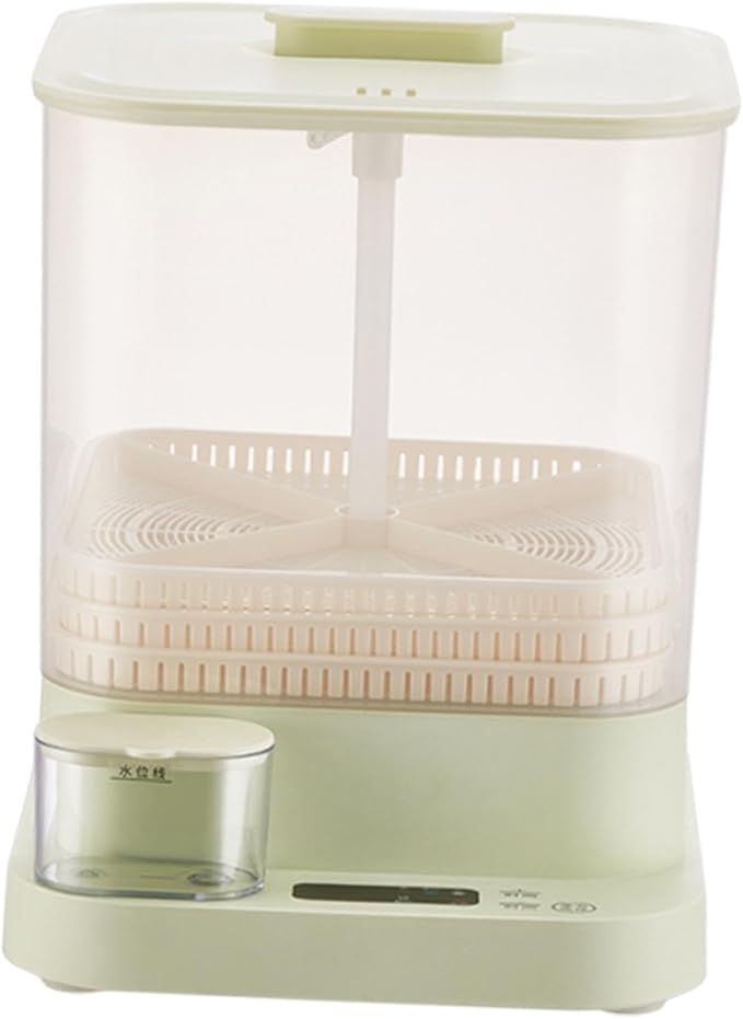 Bean Sprouts Machine Automatic Bean Sprouts Maker Home Use 3 Layers Sprouting Kit for Radish Wheatgrass Yogurt