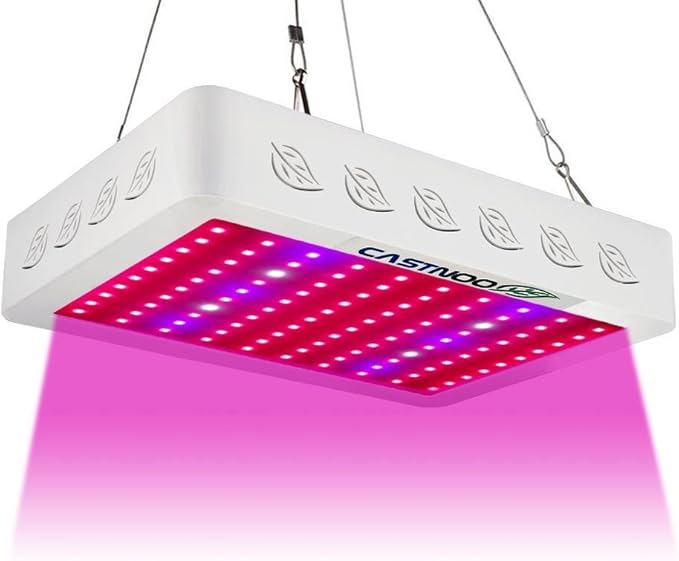 300 Watt Led Grow Light Plant Grow Lights Full Spectrum with UV&ampIR for Hydroponic Indoor Plants Growing Veg and Flower Sold by Castnoo