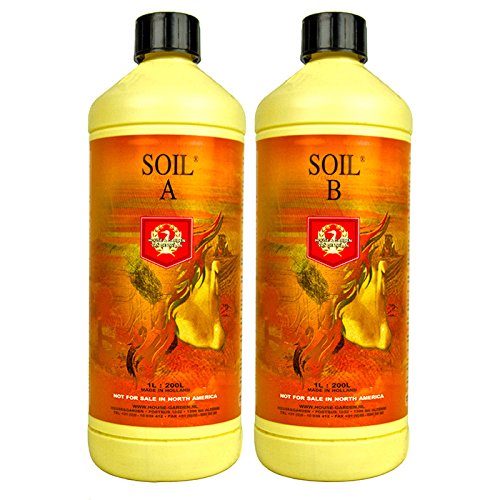 House &amp Garden - Soil A&ampB Base Nutrient 1L Set