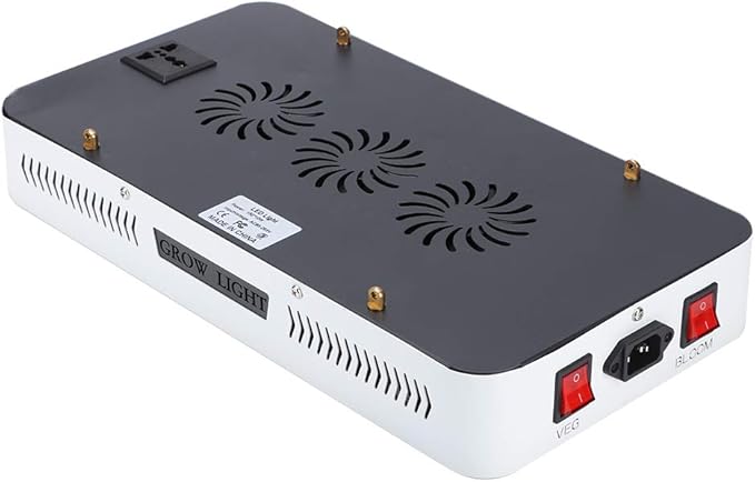 LED Grow Light 1500W Full Spectrum Energy Efficient Aluminum White