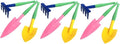 MERRYHAPY 9 Pcs Garden Tools Set for Indoor Plants Succulent Shovel Planter Pots for Succulents