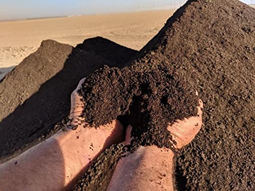 R&ampM Organics Premium Organic Compost for Vegetables Flowers Plants and Lawns - All Purpose Fertilizer - Moisture Retention - Low Odor - 10-Pound Bag