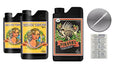 Advanced Nutrients Sensi Grow A &amp B 1 Liter &amp Piranha 1 Liter Bundle with Conversion Chart and 3mL Pipette