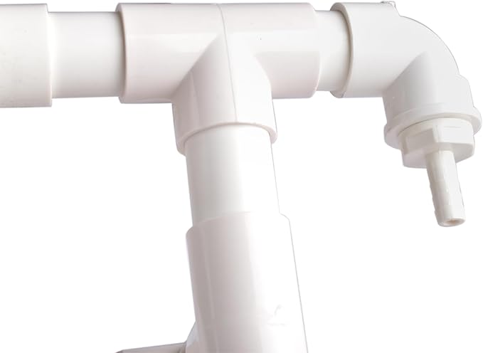 Leafy Vegetables Hydroponic Grow Kit 3 Layer 90 Plant Sites 10 Food-Grade PVC-U Pipes Hydroponics Planting System with Water Pump Pump Timer Nest Basket and Sponge