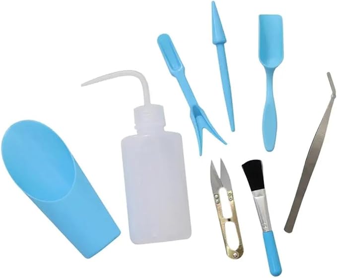 Planting Tool Set Garden Planter Kit Succulent Transplant Seedling Bonsai Accessories Fertilizer Drilling Transplanting