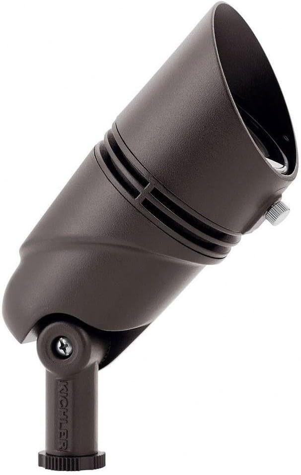 1 Led High Lumen 15 Degree Accent Light-4.5 inches Tall and 2.75 inches Wide-Textured Architectural Bronze Finish-3000 Color Temperature 147-Bel-4423454