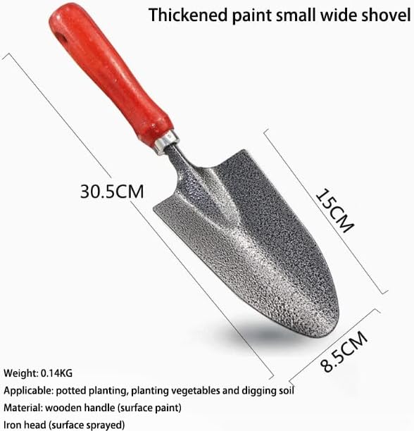 Garden Tools Set 5 Pieces Gardening Tools Outdoor Hand Planting Tools with Ergonomic Comfortable Handle Gardening Kit Planting Tools