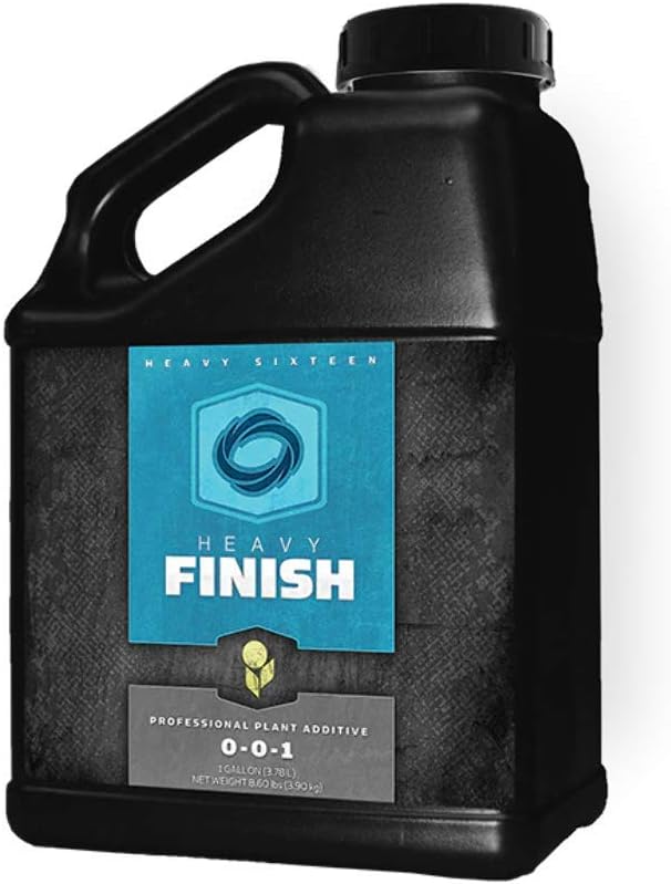 1 Liter - Heavy Finish - Grow and Bloom Enhancement Additive - Flushing Agent - FINISH1L