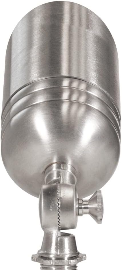VOLT 20-Pack 12V Fat Boy Stainless Steel Outdoor Spotlights for Low Voltage Landscape Lighting of Yard Lawn Garden Patio Trees &amp House