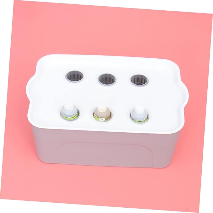 Kisangel 1pc Hydroponic Planting Box for Indoor and Balcony Use Automatic Soilless Growing Machine for Vegetables and Fruits Silent Operation Food-Grade Plastic High Sprouting Rate