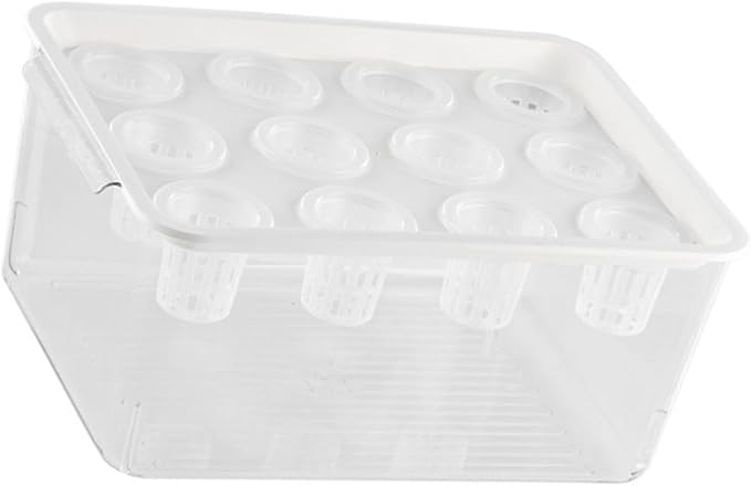 Modern Hydroponic Growing Setup Container Featuring Viewing Window for Home Vegetables Plant Progress Plant Growing Greenhouse Container