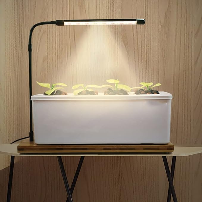 Home Indoor Kitchen Garden Hydroponics Growing System Smart LED Grow Light Kit for Both Outdoor Indoor Plants Gardening Kits for Home Kitchen