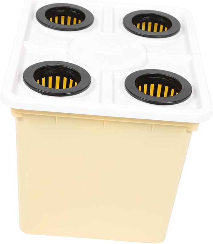 4holes Plastic Planting Baskets Hydroponics System for Garden Supply Hydroponic Baskets