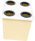 4holes Plastic Planting Baskets Hydroponics System for Garden Supply Hydroponic Baskets