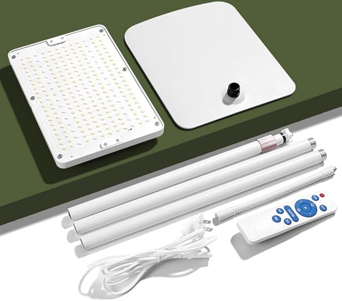 LED Grow Lights for Indoor Plants with Stand for Floor and Tabletop  Full Spectrum plant lights for indoor growing with Timer 4H/8H/12H Plant light with 3 Lighting Mode &amp 10 Dimmable Brightness.