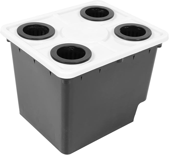 Happyyami Hydroponic Bucket Herb Growing Kit Indoor Hydroponic Systems for Greenhouse