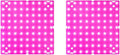2PCS 150W LED Plant Cultivation Lights AC100-277V Pink Hydroponic Seeds Fill Lamp UV/IR Greenhouse Tent Succulent Flowers Fruits Potting Cactus Vegetable Planting Lighting US Plug with Hook Hanging