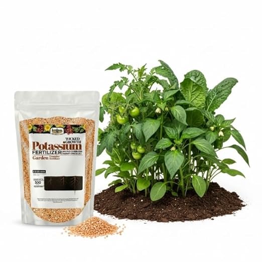 Old Cobblers Farm™ Wicked Growth Potassium Fertilizer - Strengthens Roots Boosts Resilience &amp Promotes Lush Growth (5 lbs | 10 lbs | 15 lbs | 20 lbs) (10lbs)