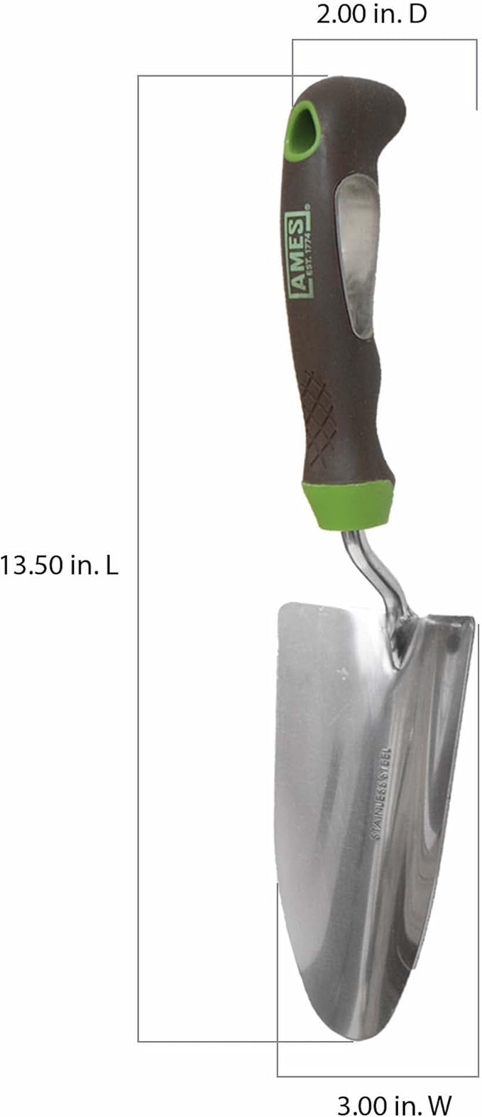 Gardening Ergonomic Gel Hand Tool Bundle: Trowel Hand Cultivator Weeder Hoe