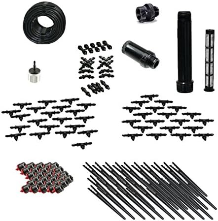 Drip Irrigation Kit for Container Gardening - Kit Size : Deluxe