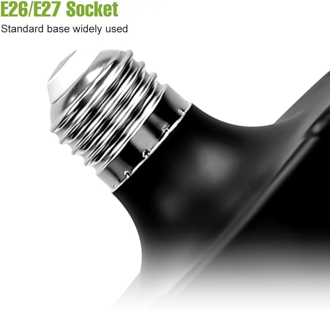 300W Natural Sunlight Plant Growth Lights E26/E27 Indoor Low-Energy Planting Bulb 100-277V Greenhouse Hydroponic Seedling Lighting 110V5 Adjustable Foldable Panel Seed Culture Lamps UV/IR Vegetable