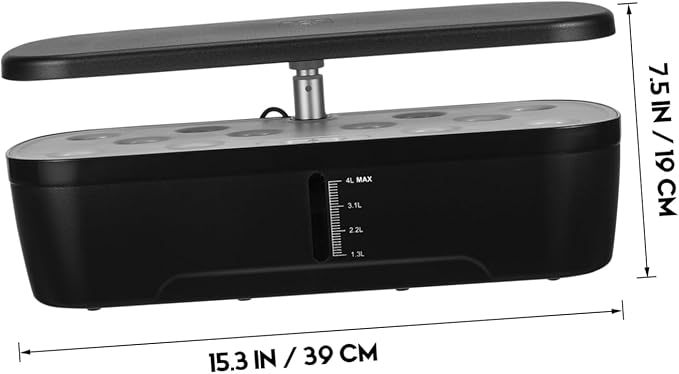 1set Indoor Hydroponics Growing Kit Led Grow Light Plant Growing Machine for Gardening at Compatible