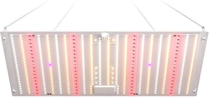 250W Indoor Seedings Cultivation Lights 110V Sunlike Sapling Plant Panel Lamps Sunlight Full Spectrum 100-277V Greenhouse Tent Hydroponic Fill Light UV/IR Fruit Flower Moss Succulent Potted Moss