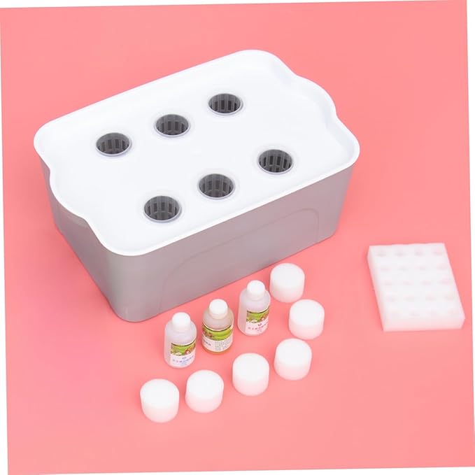 1pc Hydroponic Planting Box Soilless Growing Machine for Indoor and Balcony Use Automatic Plastic Vegetable Nursery High Budding Rate Pollution Hydroponics System Silent Version
