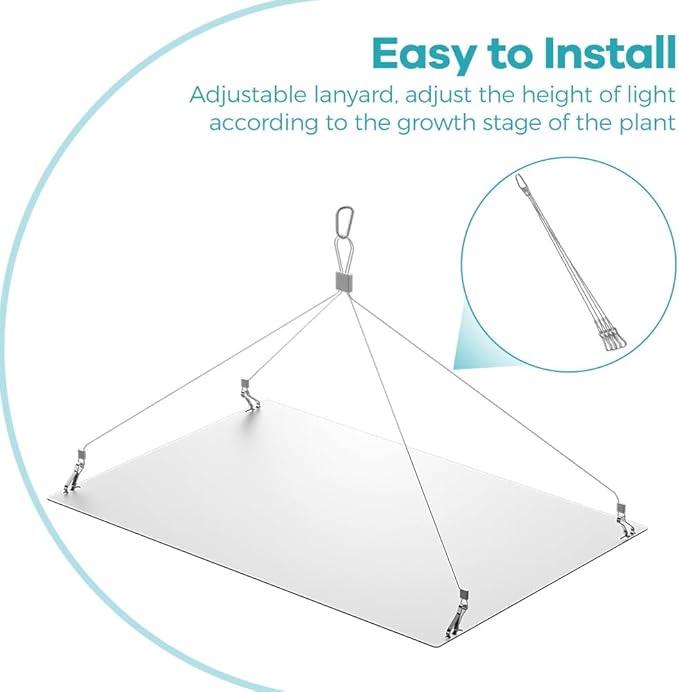 2PCS 800W Led Plant Growing 234Leds Light Dimmable &amp High Efficiency &amp Deeper Penetration Lamps for Seed Starting Vegetables Bloom Full Spectrum Plant Grow Lights for Hydroponic Indoor Plants