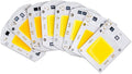 Landscape Lights 10pcs/lot LED COB Lamp Chip 10W 20W 30W 50W AC 220V Smart IC LED Beads DIY for LED Floodlight Spotlight Cold White Warm White LED Street Lamp