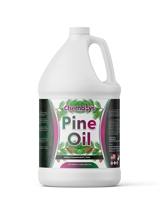 Chemboys Pine Oil - Highly Concentrated Organic Foliar Plant Fertilizer Bio-Stimulant for Gardens Indoor &amp Outdoor Plants Hydroponics Multipurpose Natural Deodorizer – Bulk Pine Oil | 1 Gallon
