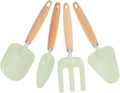Children Gardening Tools Set for Boys and Girls Outdoor Planting Shovels and Hand Rake Wooden Handles Fun Gardening Toys for Toddlers for Backyard and Garden Activities