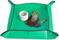 4-Piece Premium Garden Tool Set - Heavy-Duty Rust-Proof Gardening Kit with Ergonomic Handles Waterproof Planting Mat &amp Storage Case | Perfect Gardening Gifts for Women Men &amp Plant Lovers