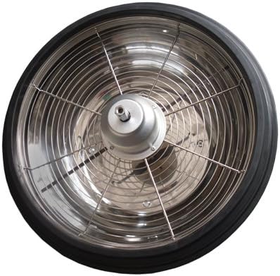 DL Wholesale 18'' Bowl Trimmer with Clear Top Stainless Steel Straight Blade Included