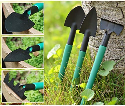 10pcs/Set Gardening Garden Tools Set Ergonomic Non Slip Trowel Rake Pruner Shears with Storage Case
