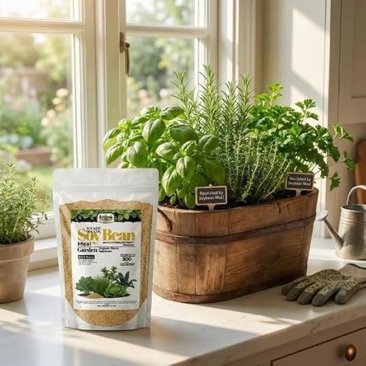 Old Cobblers Farm™ Wicked Organics Soy Bean Meal - Slow-Release Plant Nutrition for Strong Growth &amp Healthier Soil – (5 lbs | 10 lbs | 15 lbs | 20 lbs)(5lbs)