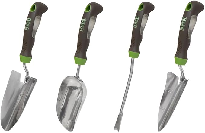 Ames Planting Bundle: Transplanter Trowel Weeder &amp Scoop
