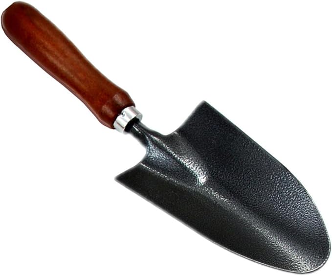 4pcs Mini Garden Tool Set Thickened Iron Shovel with Handle for Transplanting Cultivating Weeding Lightweight Gardening Tools for Planting and Outdoor Use