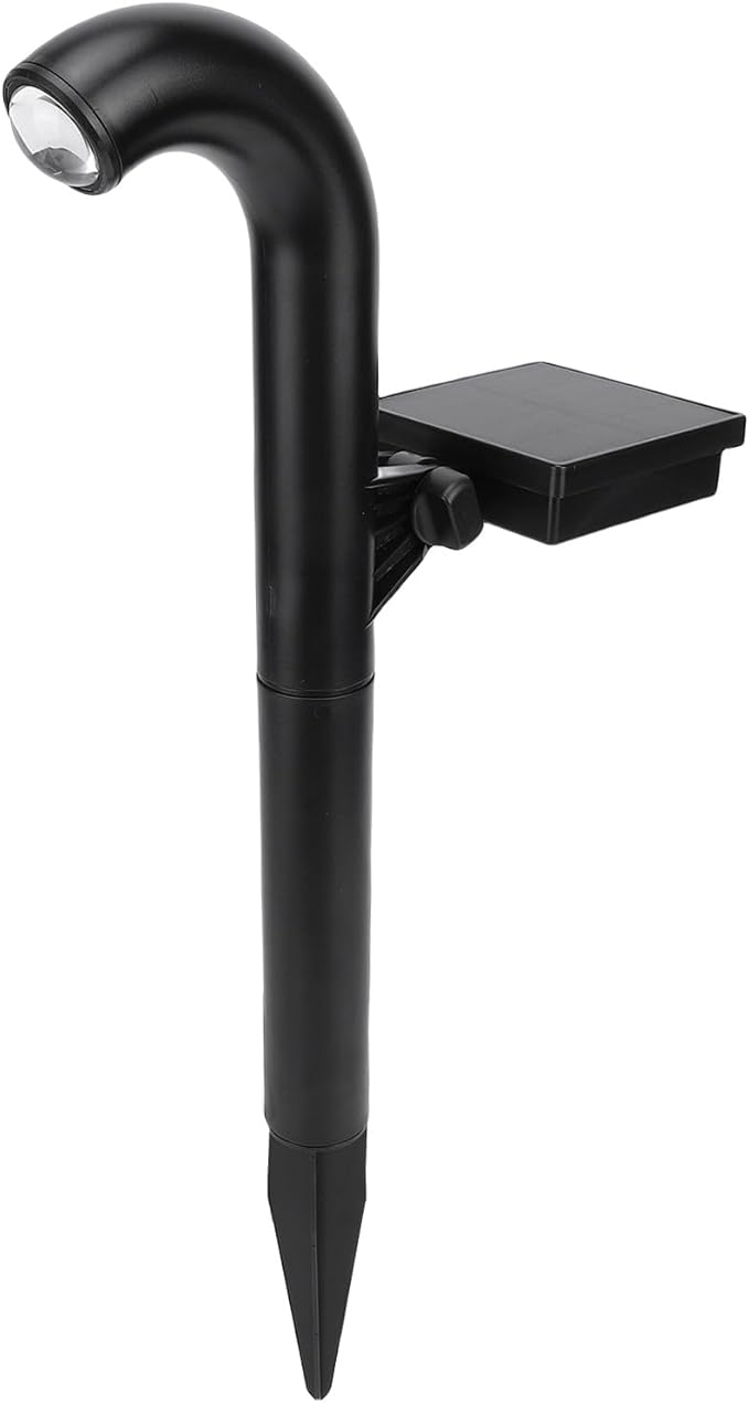 Focket  2Pcs 23.2in Solar Landscape Spotlights with Monocrystalline Panel for Garden Yard Pathway Driveway Lighting (Warm Light)