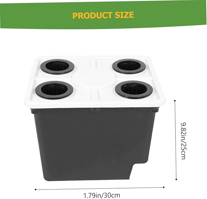 Hydroponic System Vegetable Planting Bucket Plastic Hydroponic Basket Soilless Culture Barrel for Garden