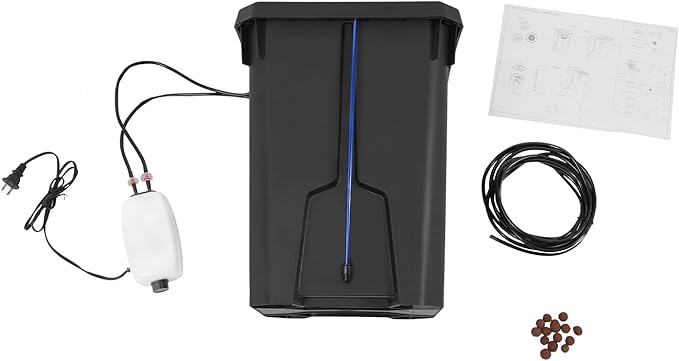 1PCS Hydroponics Growing System Hydroponic Bucket with Air Pump Hydroponic Kit for Garden Balcony Office Garage Basement (1)
