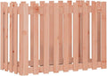 vidaXL Rustic Garden Raised Bed with Fence Design Solid Douglas Fir Wood Planter for Growing Flowers and Vegetables Outdoor Use Ideal Patios Balconies Beds Wooden Flower Vegetable Box