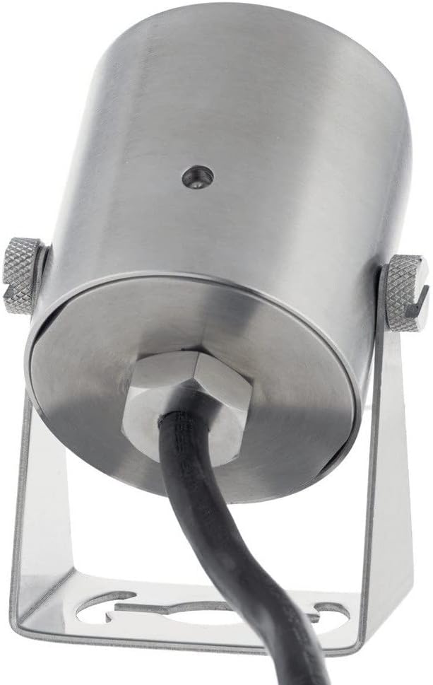 Vlo 6W 1 Led Underwater Accent Light 2 inches Tall by 2 inches Wide-Stainless Steel Finish-3000 Color Temperature Utilitarian Landscape 12V Led Water 147-Bel-4435931