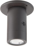 WAC Landscape Lighting Estrella LED Indoor or Outdoor 12V Monopoint with Adjustable Beam Angle and 3-CCT 2700K-3000K-4000K in Bronze