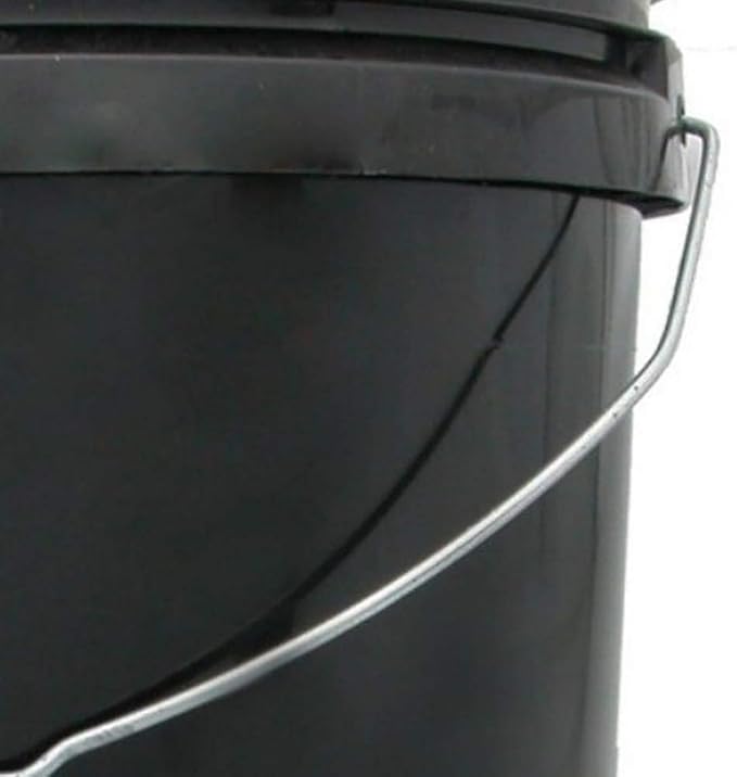 Hydrofarm HG5G Black 5 gal Bucket 5 Gallon