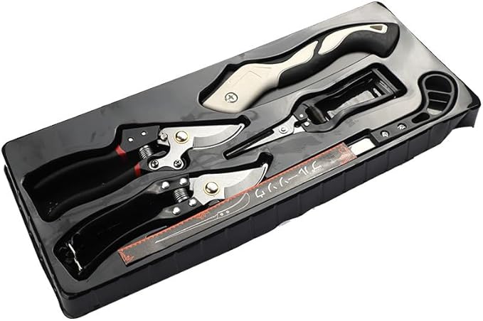 Garden Pruning Tool Set 5-Piece Household Flower Branch Trimming Kit with Ergonomic Handles