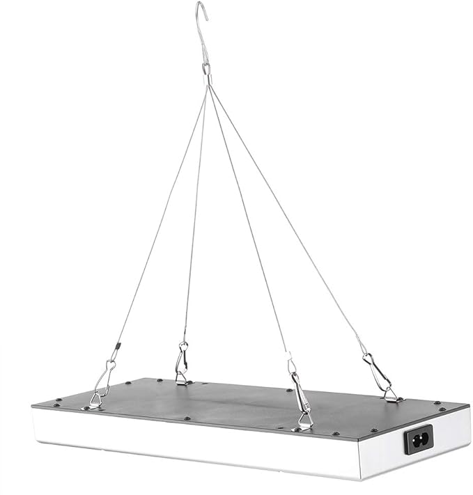 LED Plant Lamp Full Spectrum Growing Light with 75 LED Beads 25W Plant Growing Light for Gardens Greenhouses Horticulture