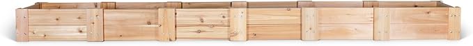 Infinite Cedar Premium Cedar Raised Garden Bed (2' x 12' x 11 H)