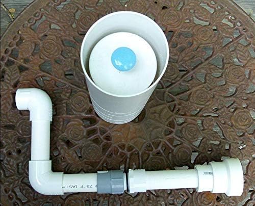Aquaponics Fail Safe Auto Bell Siphon Kit for IBC 8 Media *Easily Adjustable* Over 20000 Siphons Sold Worldwide So Buy with Confidence!